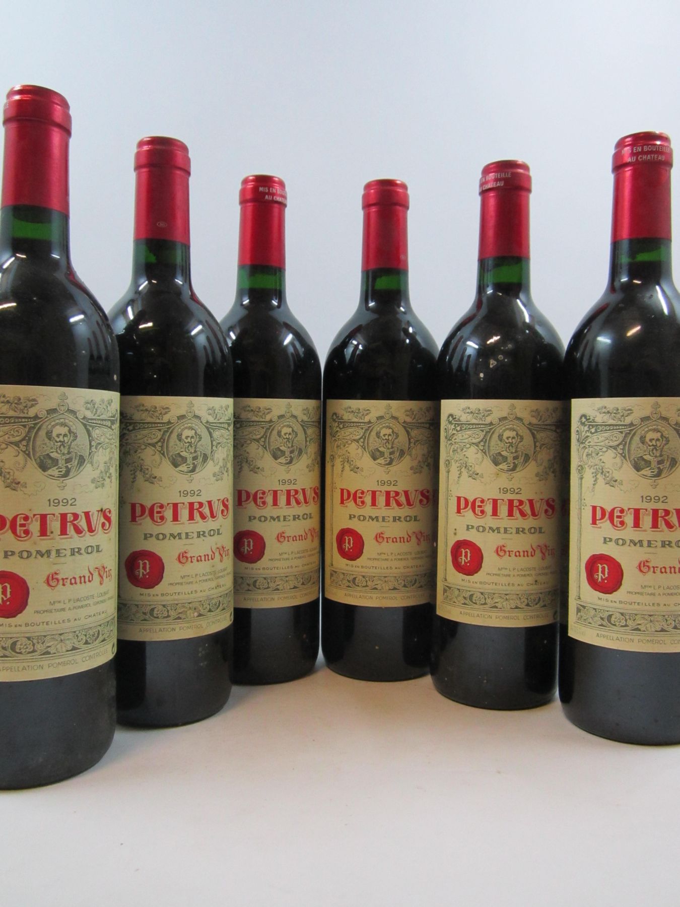 Petrus 1992 Pomerol Grand Vin 1992 Petrus Bordeaux Red